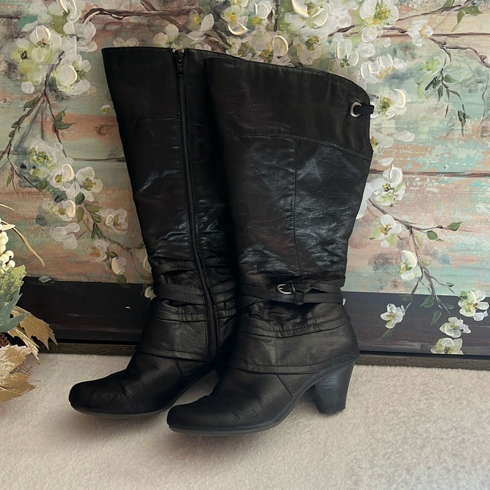 Women’s Bare Traps “Raleigh” Black Boots, Size 7.5